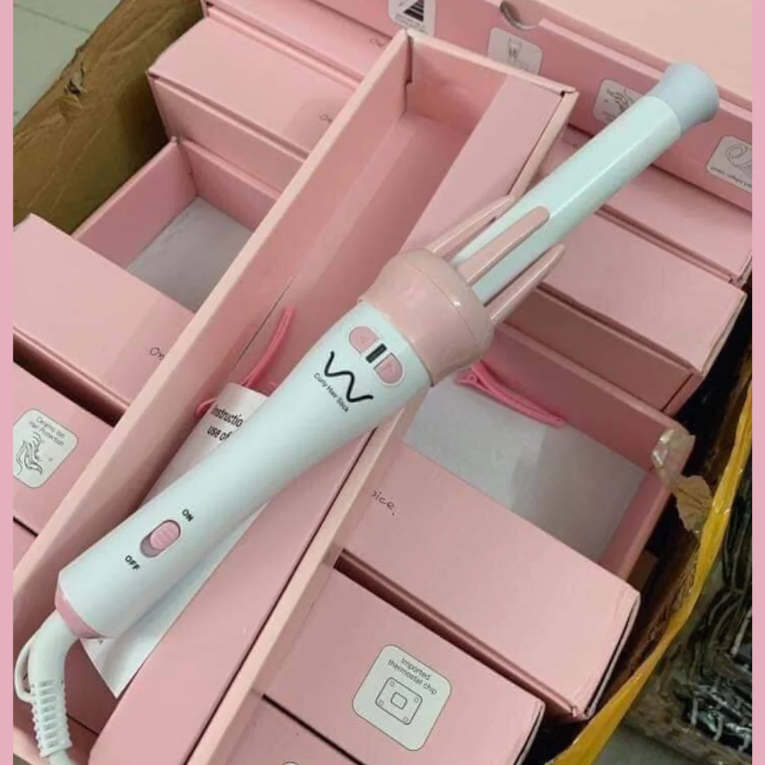 Automatic Hair Curler Spin 360° Rotating Hair Styling Roller Auto Wavy Iron 30s Instant Ceramic Heat Wand - Image 2