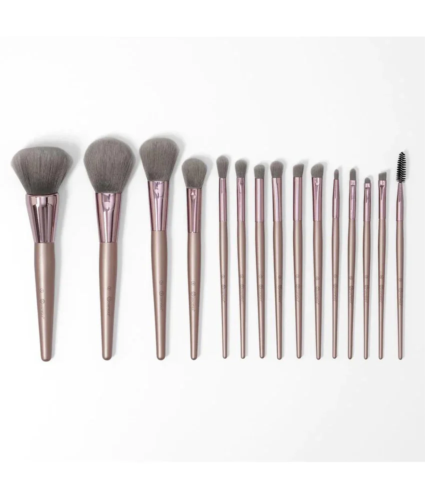 BH Cosmetics Lavish Elegance 15 Piece Brush Set - Image 3