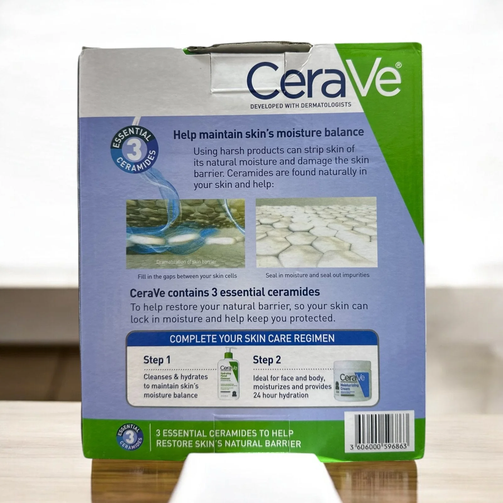 CeraVe Daily Moisturizing Lotion &amp; Hydrating Cleanser Multi pack 236ml - Image 4