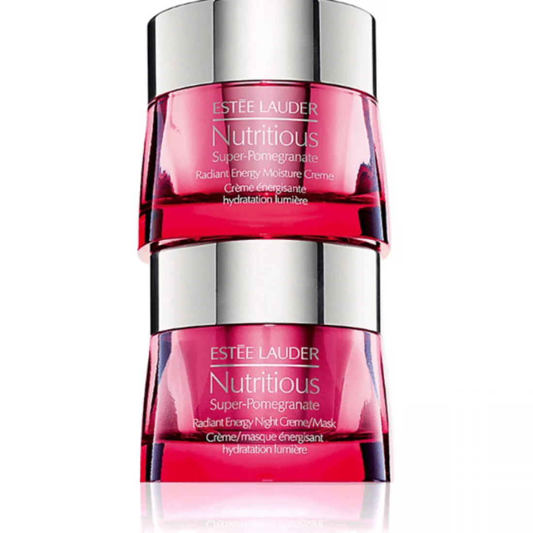 Estee Lauder Nutritious Super-Pomegranate Day ＆ Night Radiance Set - 50 ml x 2 - Image 2