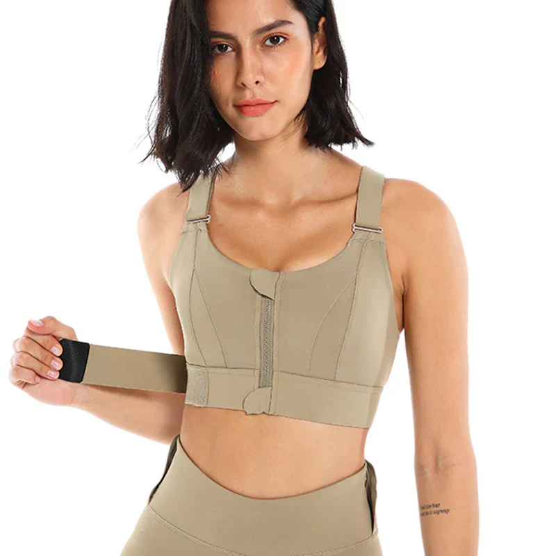 Front Zipper Best Selling Sports Casual or Gym Bra ( Free Size ) - Image 2