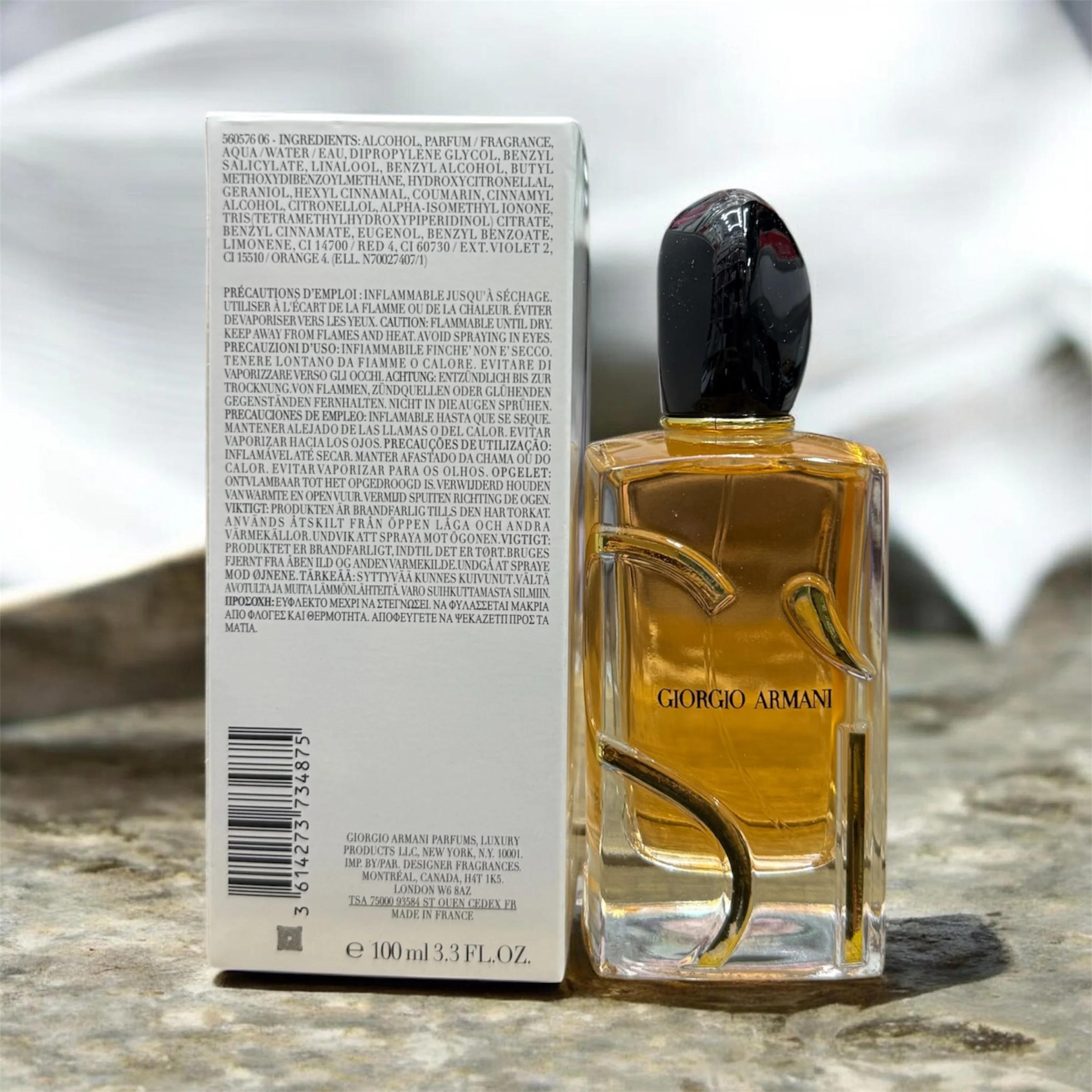 GIORGIO ARMANI - Si Eau De Parfum Intense  100ml ( Original Taster ) - Image 2