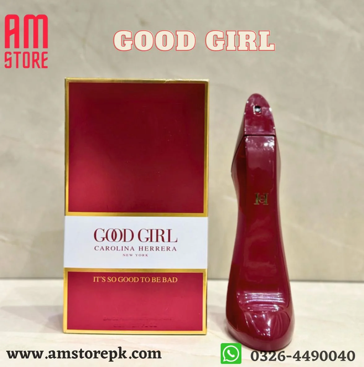 GOOD GIRL CAROLINA HERRERA Red 80Ml PERFUME - Image 3