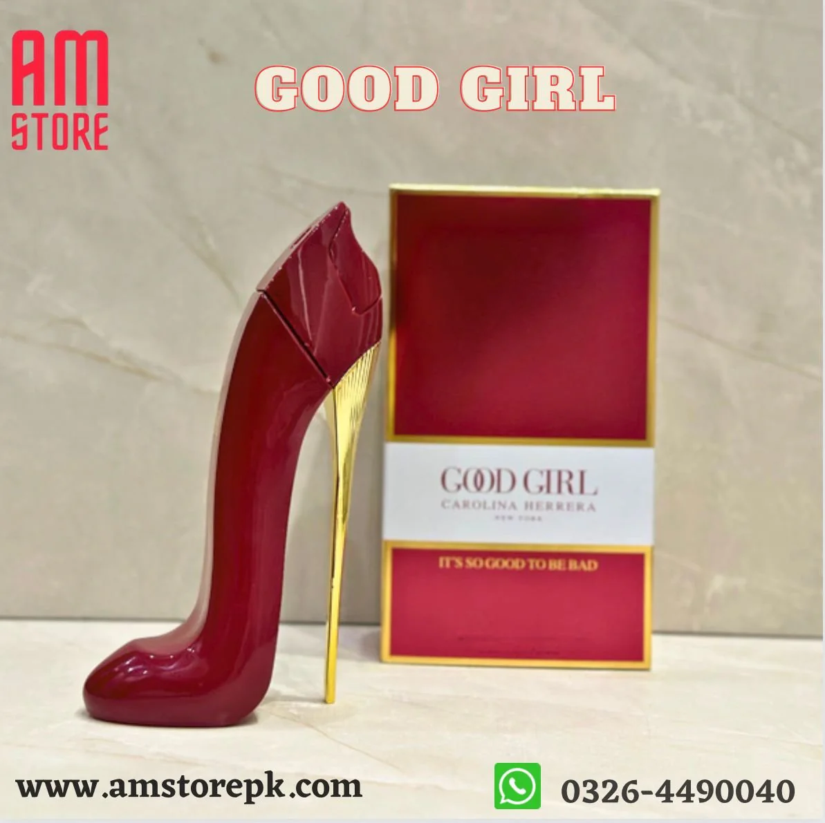 GOOD GIRL CAROLINA HERRERA Red 80Ml PERFUME - Image 4
