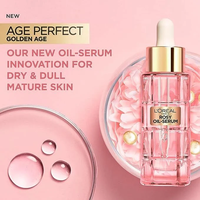 LOreal Paris Age Perfect Golden Age Rosy Oil Serum 30ml - Image 3