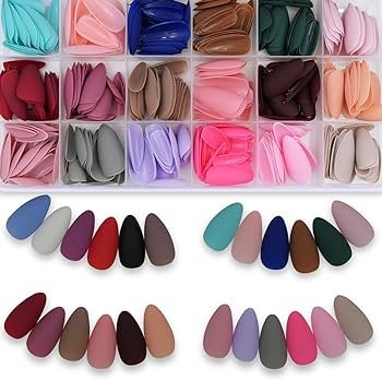 Matt Nails Pack 576 Pcs - Image 3