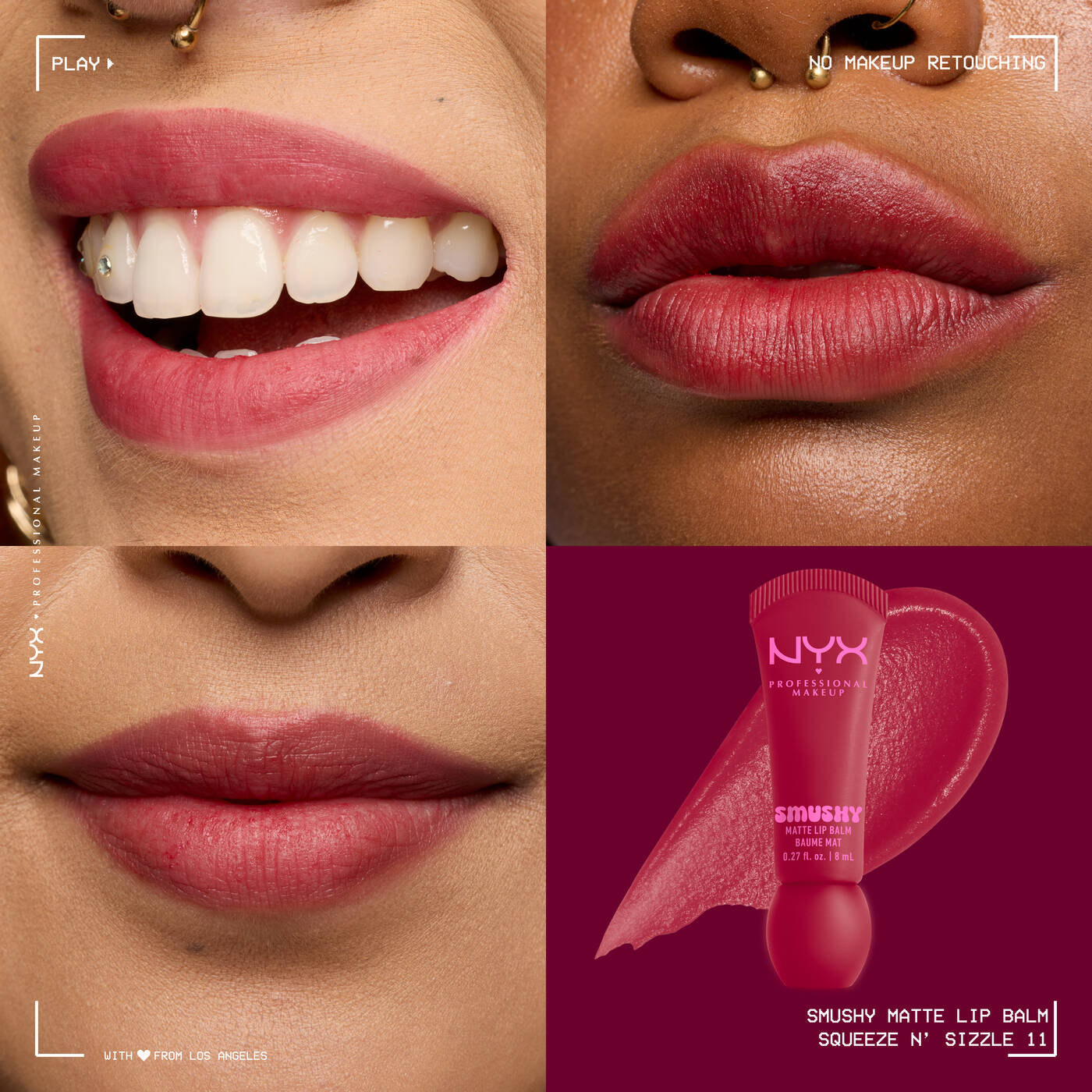 NYX SMUSHY MATTE LIP BALM - Image 3