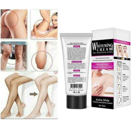OZAKI Natural Black Whitening Cream Body &amp; Private Parts Whitening Cream with Collagen(100g) - Image 2
