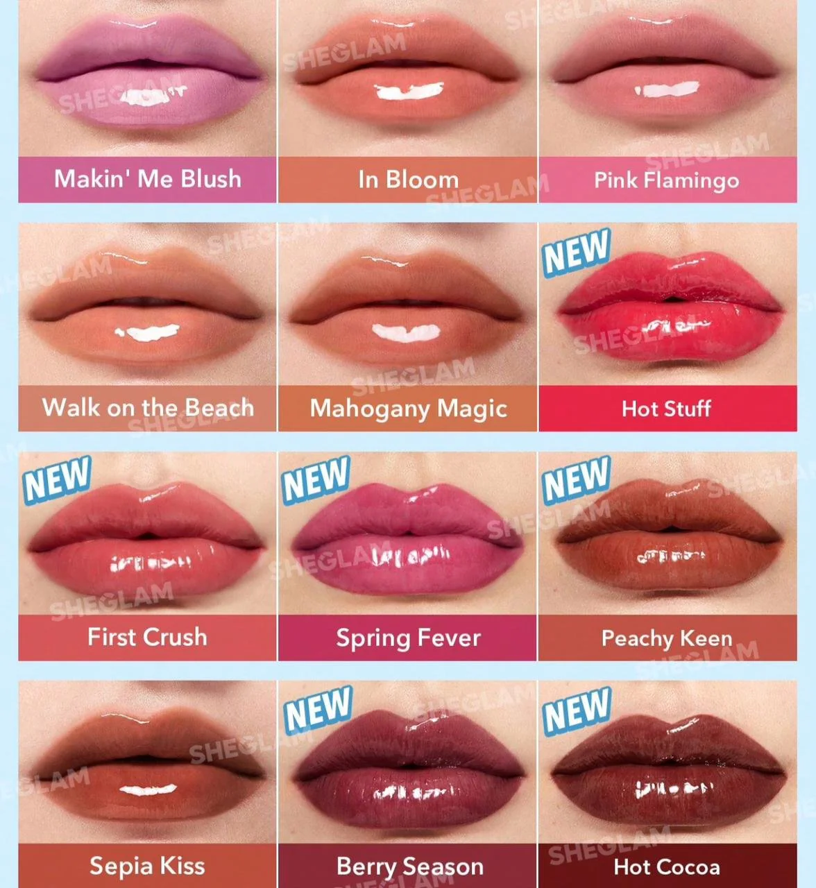 SHEGLAM POUT PERFECT SHINE LIP PLUMPER (12 SHADES) - Image 15