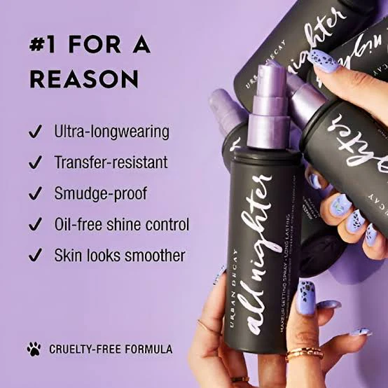 URBAN DECAY – All Nighter Long Lasting Makeup Setting Spray - Image 5